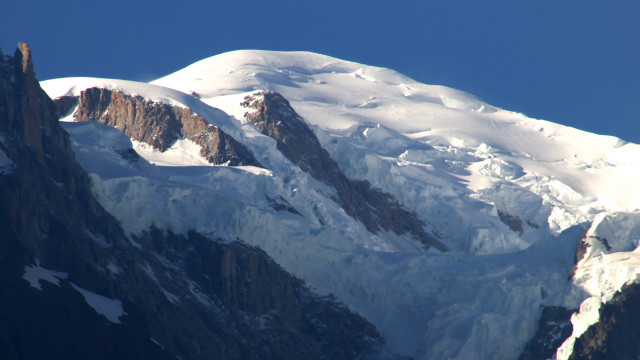 Snow mountain blue sky clouds #2 free wallpaper - medium preview image