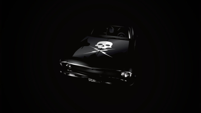 Cellphone skull crossbones oi oda free wallpaper - medium preview image