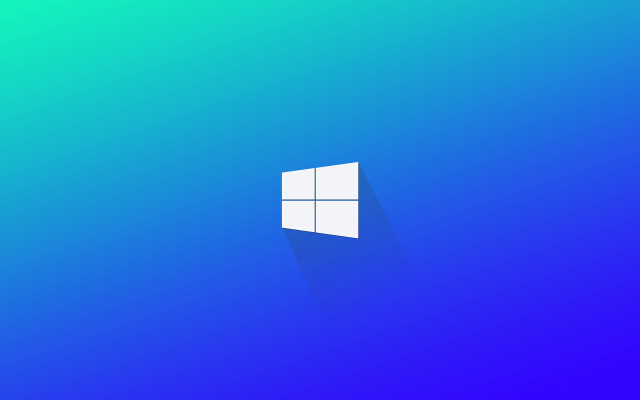 Blue wall white window shadow free wallpaper - medium preview image