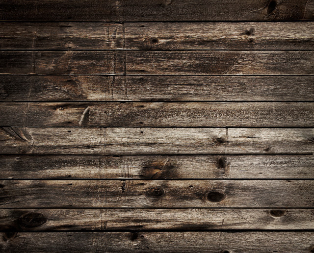 Wooden wall nails clock above free wallpaper - medium preview image