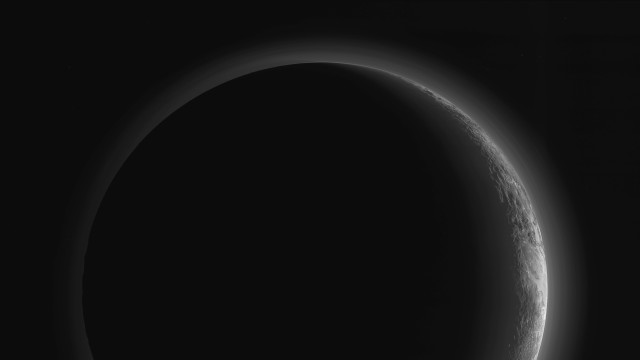 Moon planet volumetric fog matte free wallpaper - medium preview image