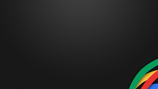 Black background multicolored circle white free wallpaper - medium preview image