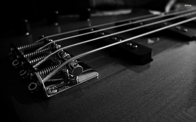 Guitar neck bridge pedal close free wallpaper - medium preview image