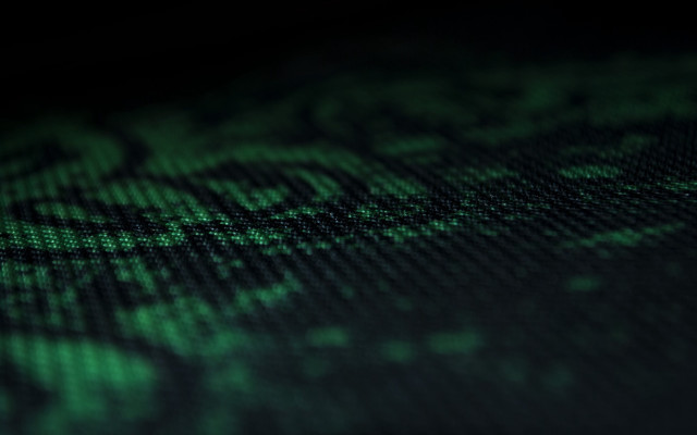 Green black pattern words forest free wallpaper - medium preview image