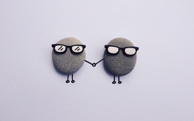 Rocks glasses holding hands heart free wallpaper - medium preview image