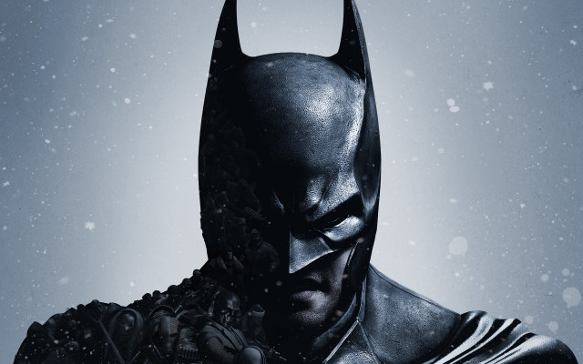 Batman snow hands on chest free wallpaper - medium preview image