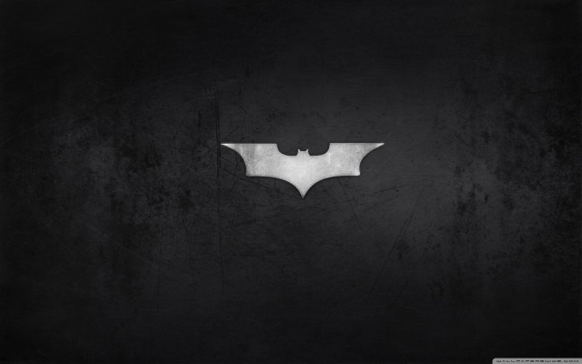 Batman logo dark room black free wallpaper - medium preview image