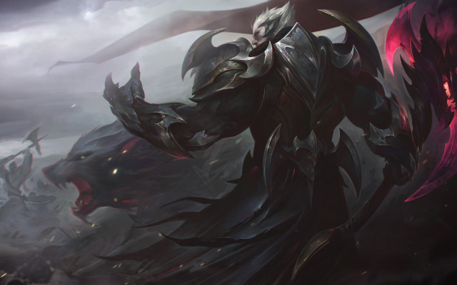 Demonic creature sword demon sky free wallpaper - medium preview image