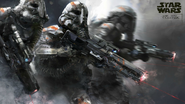 Sci fi battle space station free wallpaper - medium preview image