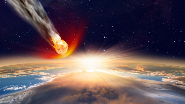 Flying object earth bright light free wallpaper - medium preview image
