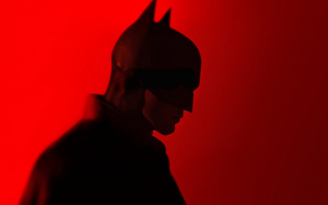 Batman man sunglasses red room free wallpaper - medium preview image