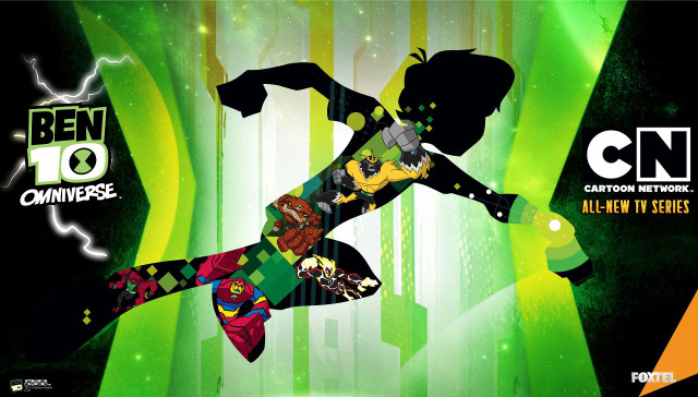Skateboarder trick air green background free wallpaper - medium preview image