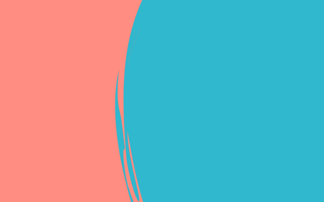 Blue pink black cat abstract free wallpaper - medium preview image