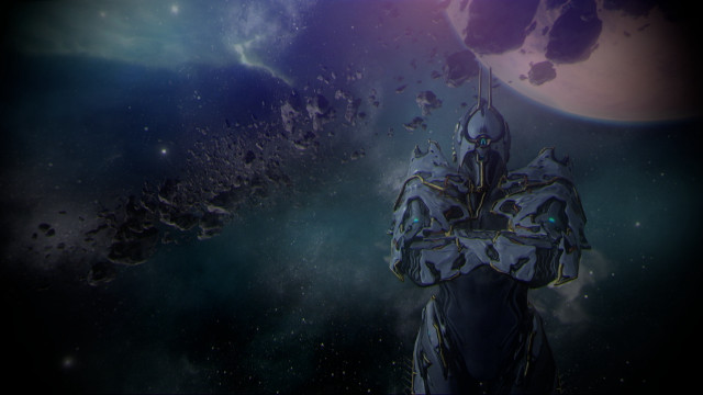 Space station galaxy background astronaut free wallpaper - medium preview image