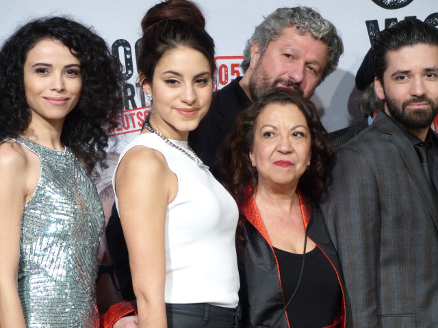 Red carpet group suit white free wallpaper for desktop - medium preview image
