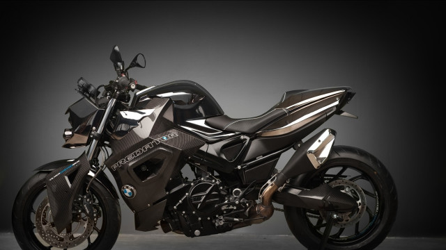 Black motorcycle dark room digital free wallpaper - medium preview image