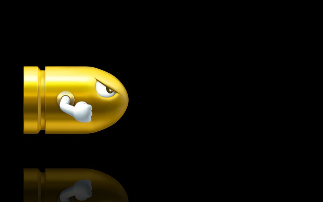 Yellow object eyes nose mouth free wallpaper - medium preview image
