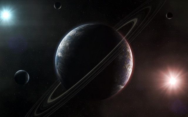 Solar system foreground object astronaut free wallpaper - medium preview image
