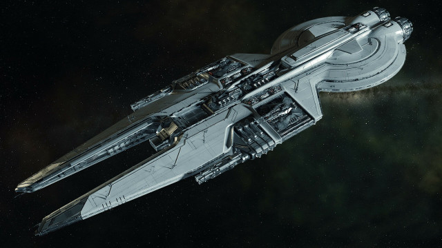 Futuristic ship star trek logo free wallpaper - medium preview image