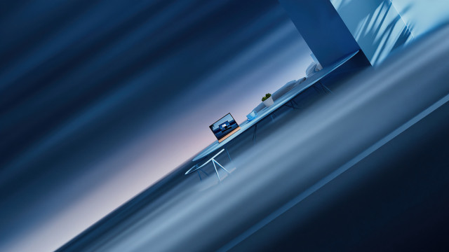 Boat ocean sky white artist free wallpaper - medium preview image