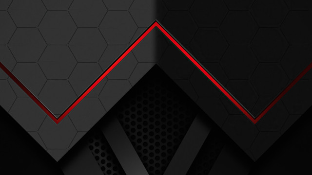 Black red triangle bauhaus 4k free wallpaper - medium preview image