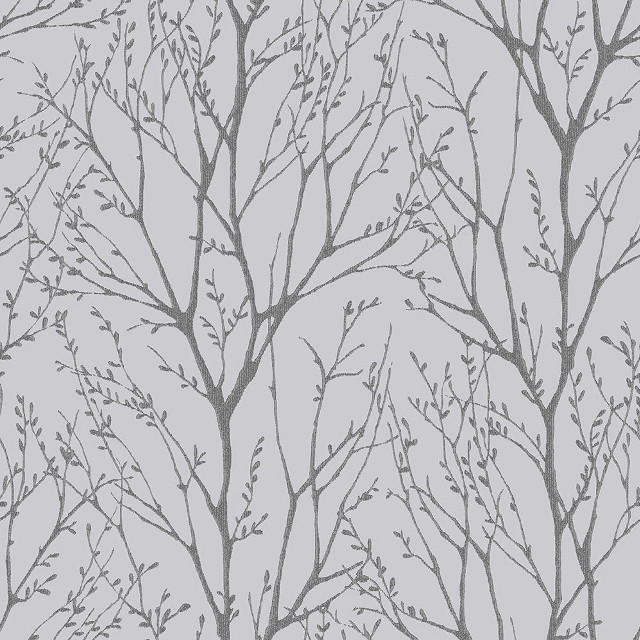 Bare tree gray branch pattern free wallpaper - medium preview image