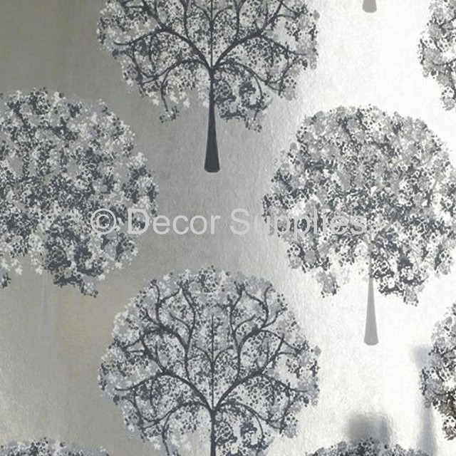 Trees umbrellas silver white wallpaper free wallpaper - medium preview image