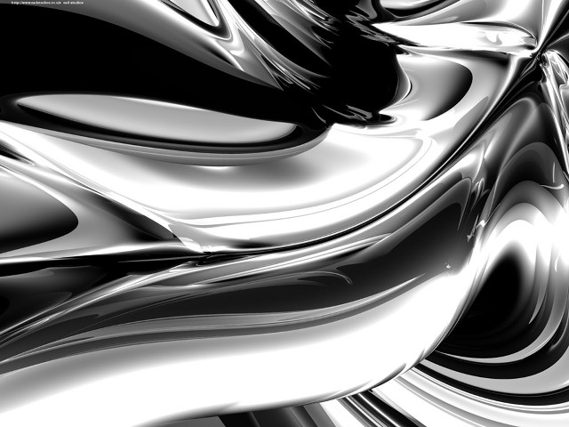 Black white abstract background wavy free wallpaper - medium preview image