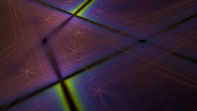 Purple green abstract stars lines free wallpaper - medium preview image