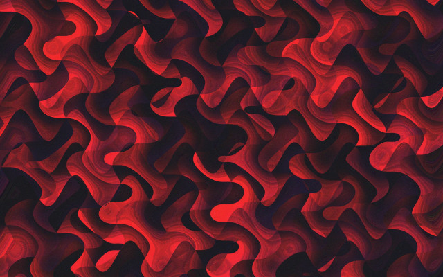 Red black wavy pattern android free wallpaper - medium preview image