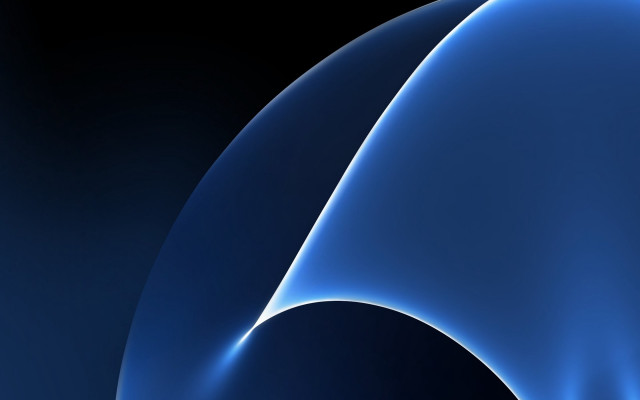 Blue abstract curve black circle free wallpaper - medium preview image