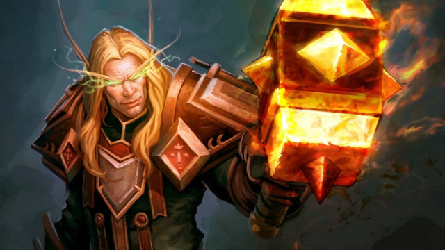 Man holding large crystal glowing free wallpaper - medium preview image