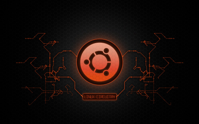 Dark red circle black circle free wallpaper - medium preview image