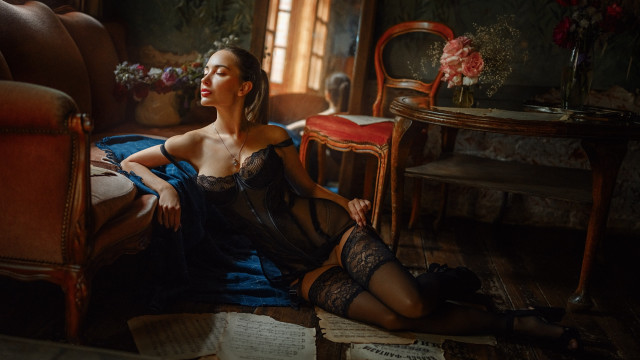 Anka zhuravleva cinematic gothic stilllife free wallpaper - medium preview image