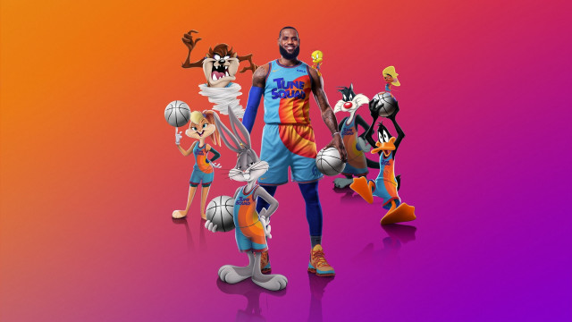 Man cartoon players futuristic basketball free wallpaper - medium preview image