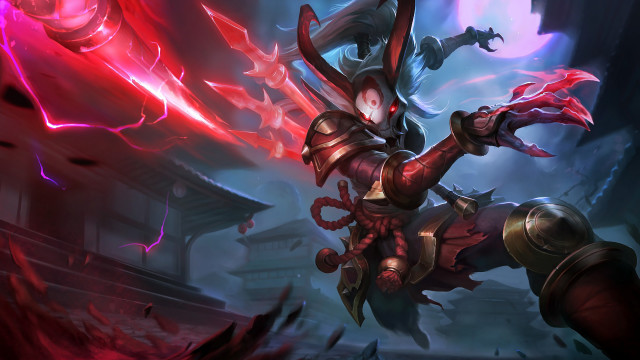 Demonic demon sword foggy environment free wallpaper - medium preview image