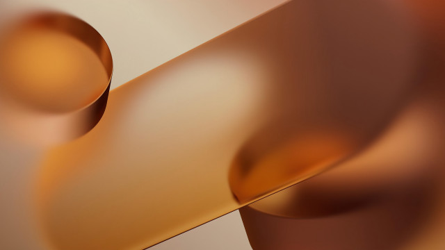 Blurry brown object sphere curved free wallpaper - medium preview image