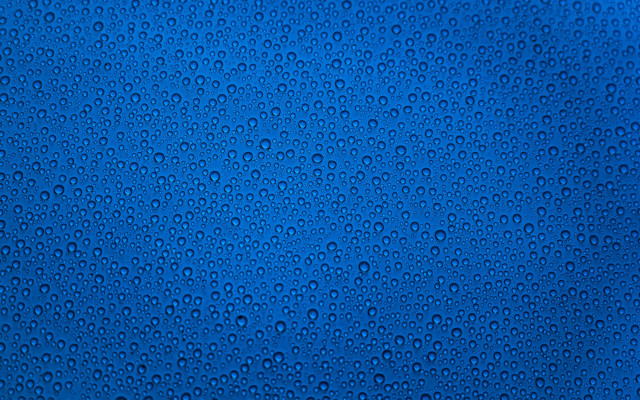 Blue water drops minimalism macro free wallpaper - medium preview image