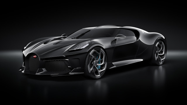 Black sports car dark room #32 free wallpaper - medium preview image