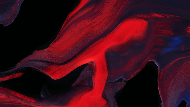 Red blue abstract action ultrafine free wallpaper - medium preview image