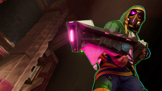 Man gun dark room pink free wallpaper - medium preview image