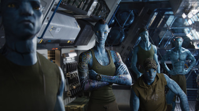 Sci fi ants blue skin free wallpaper - medium preview image