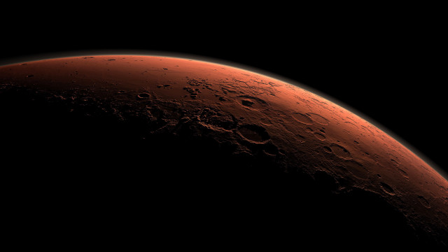 Red moon dark sky clouds free wallpaper - medium preview image