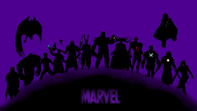 Marvel disney pixel art group free wallpaper - medium preview image