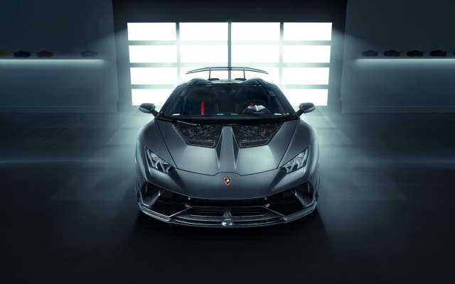 Silver sports car garage light free wallpaper - medium preview image