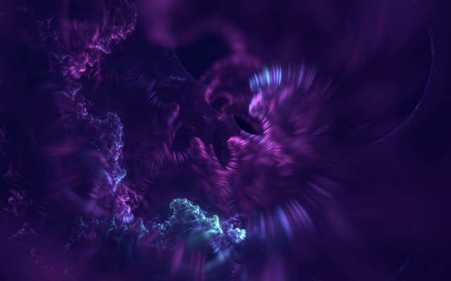 Purple blue abstract black circle free wallpaper - medium preview image
