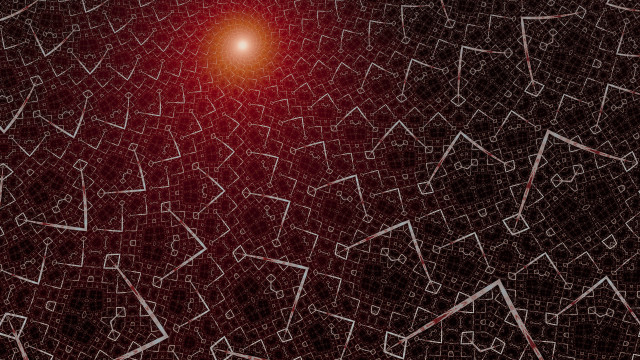 Red light fractals moon night free wallpaper - medium preview image