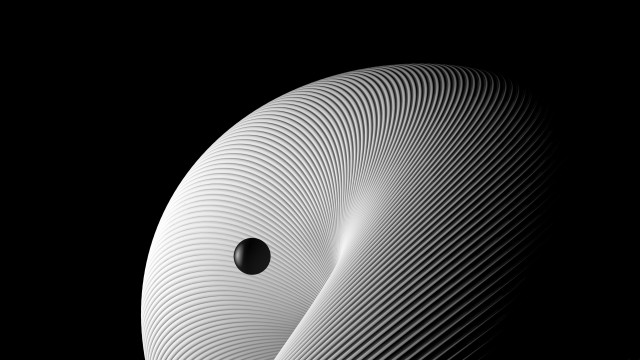 White black background generative ray free wallpaper - medium preview image