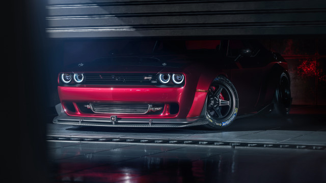 Red car garage lights black #2 free wallpaper - medium preview image