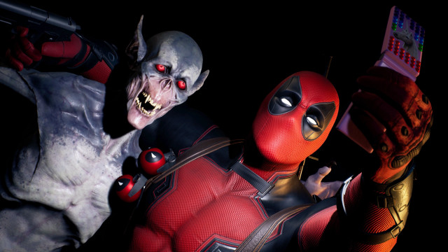 Deadpool duo darkroom gun dog free wallpaper - medium preview image